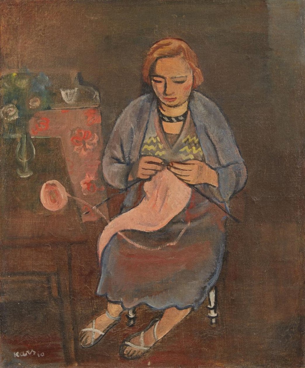 örgü kadın by Georges Karpeles