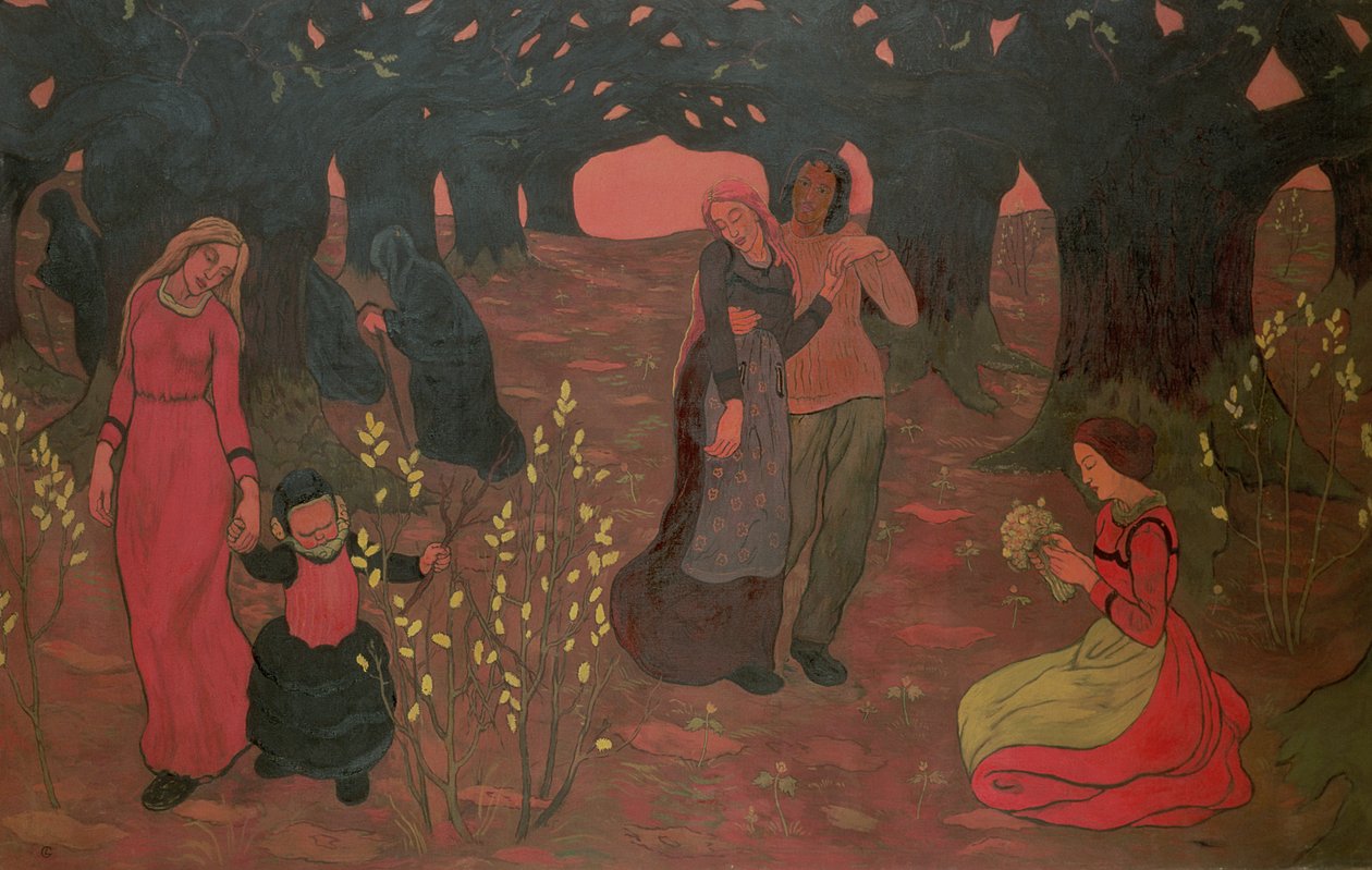 Yaşamın Çağları, 1892 by Georges Lacombe
