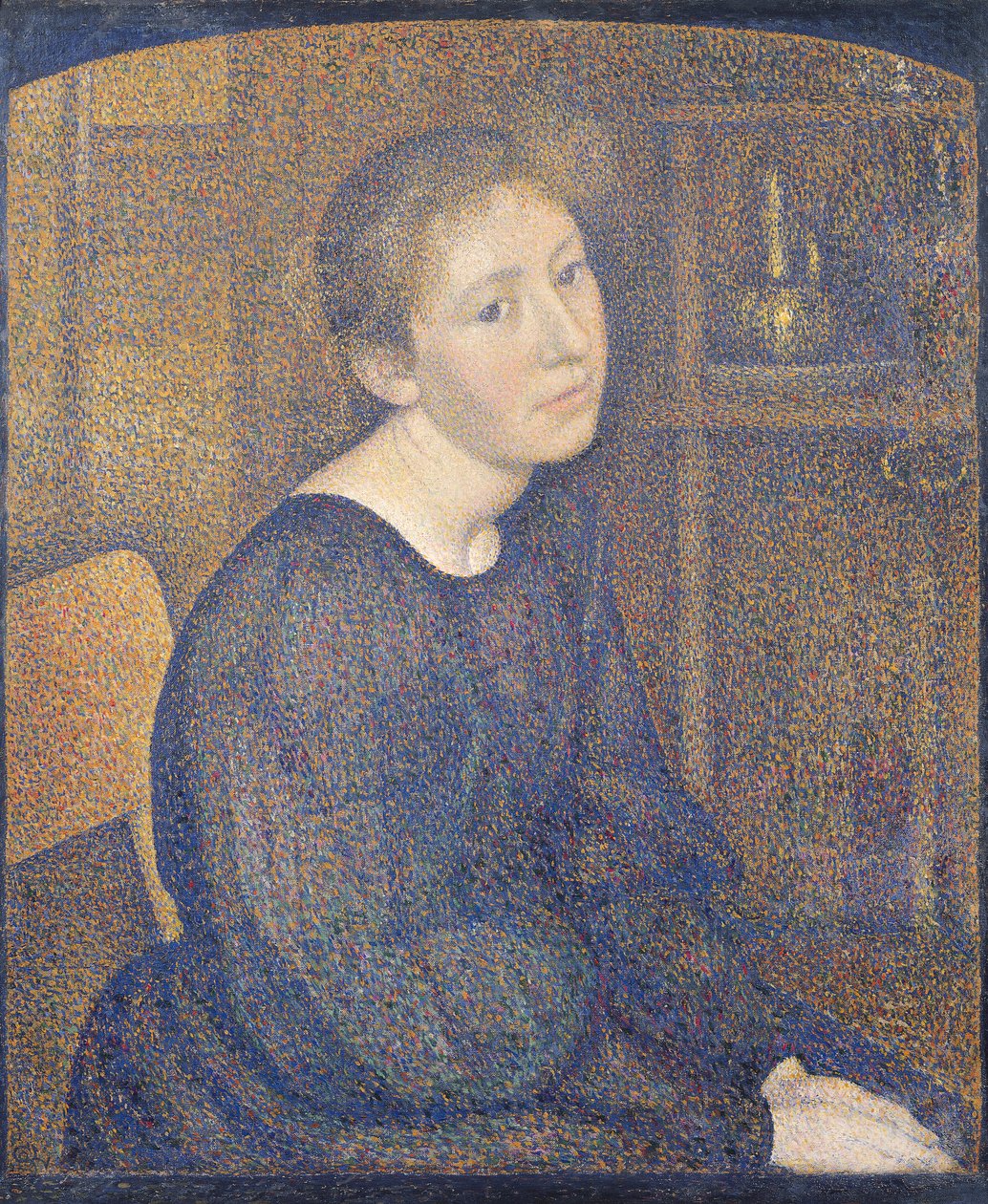 Aline Mareşal (1868-1938) 1892 by Georges Lemmen