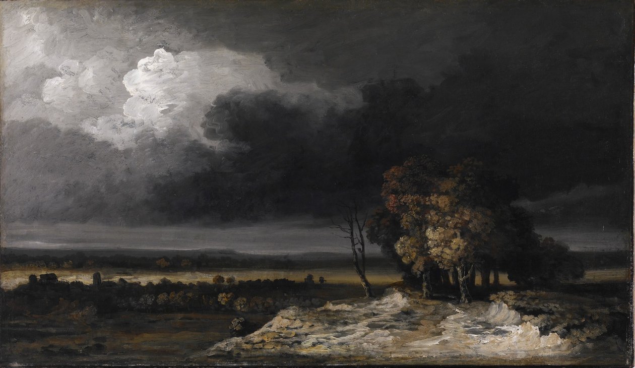 toplanma fırtınası by Georges Michel