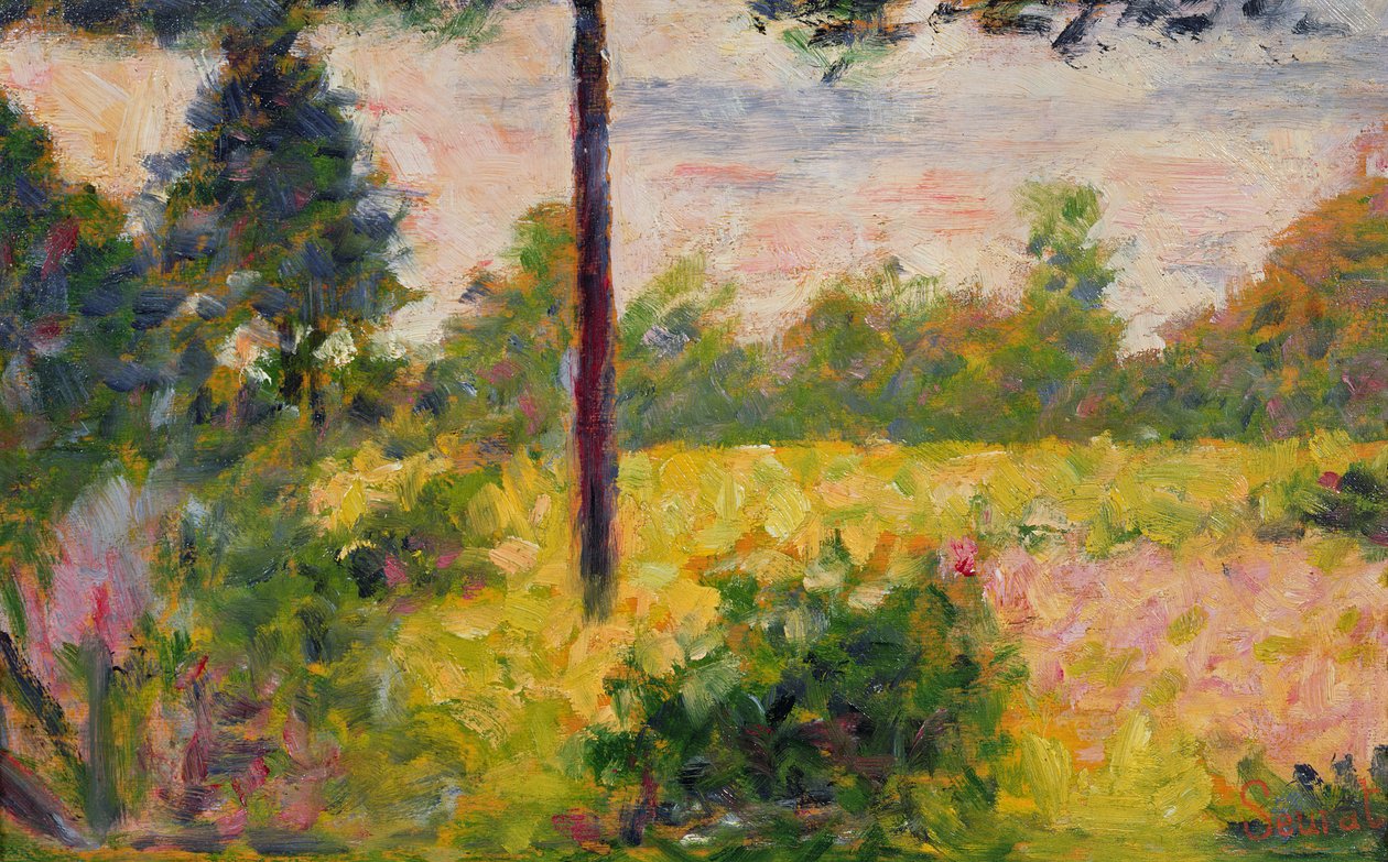 Barbizon Ormanı by Georges Seurat