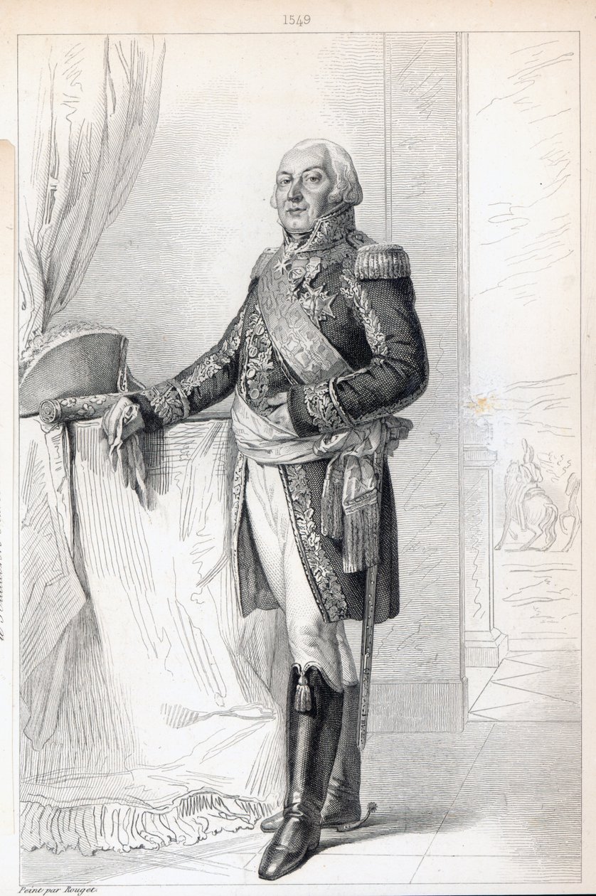 Francois-Henri de Franquetot de Coigny (1737-1821), Coigny Dükü by Georges Rouget
