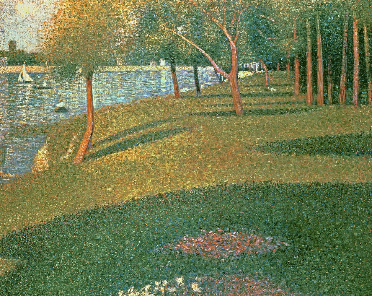 büyük kase by Georges Seurat