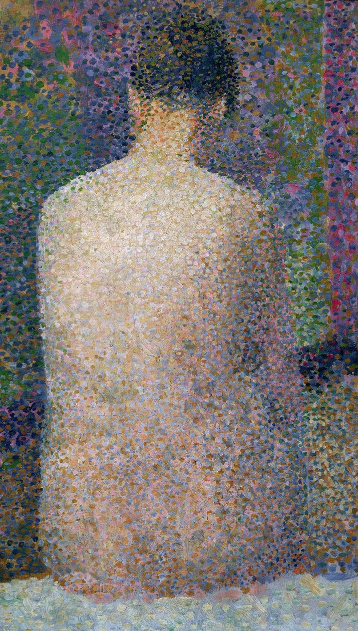 Arkadan Model, 1886 by Georges Seurat