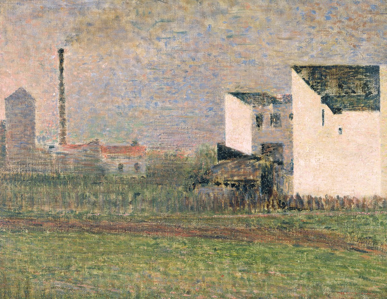 Banliyö, c.1882 by Georges Seurat