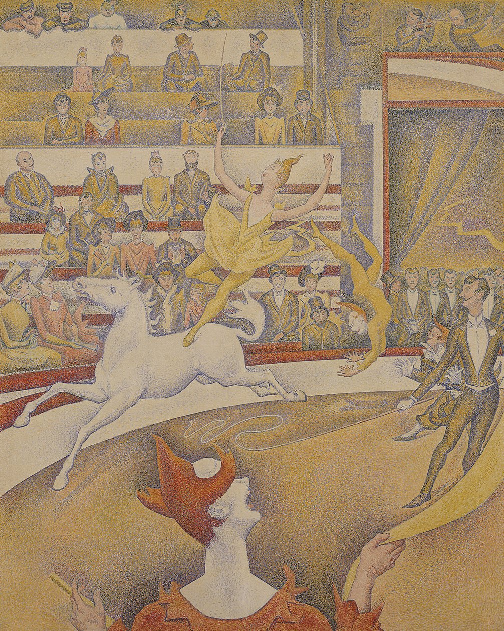 The Circus, 1891  by Georges Seurat