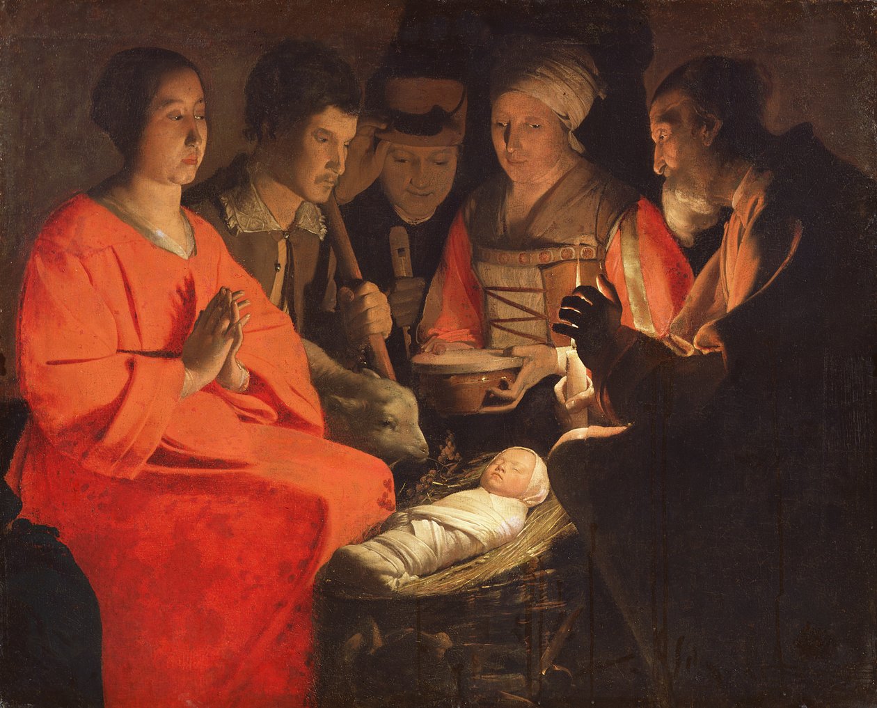 Çobanların hayranlığı by Georges de La Tour