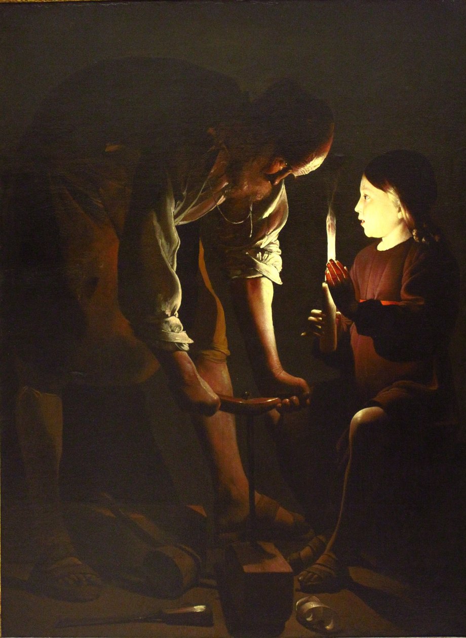 Aziz Joseph marangoz by Georges de La Tour