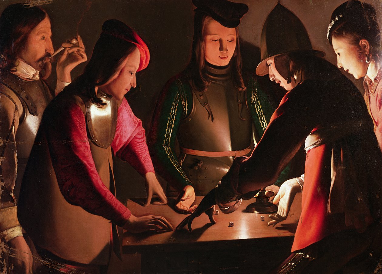 Zar Oyuncular by Georges de La Tour