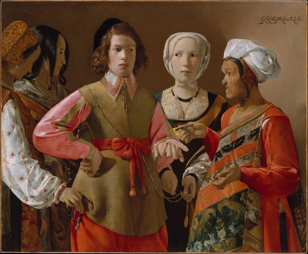 Falcı by Georges de La Tour