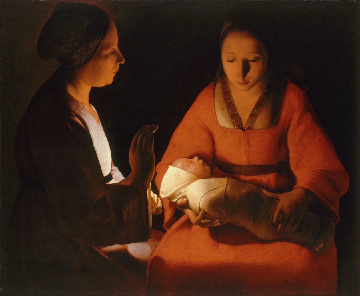 Yeni Doğan by Georges de La Tour