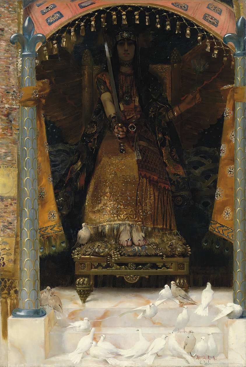 Savaş ve Barış, 1886. by Georges Antoine Rochegrosse