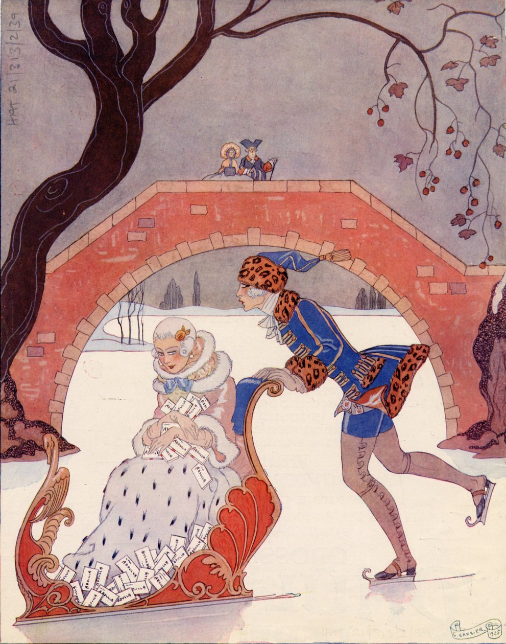 Abdullah Sigaralar, 1925 by Georges Barbier