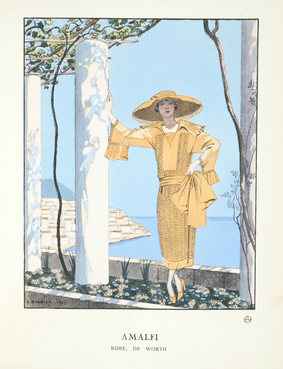 Amalfi, Moda Tabak Koleksiyonundan by Georges Barbier