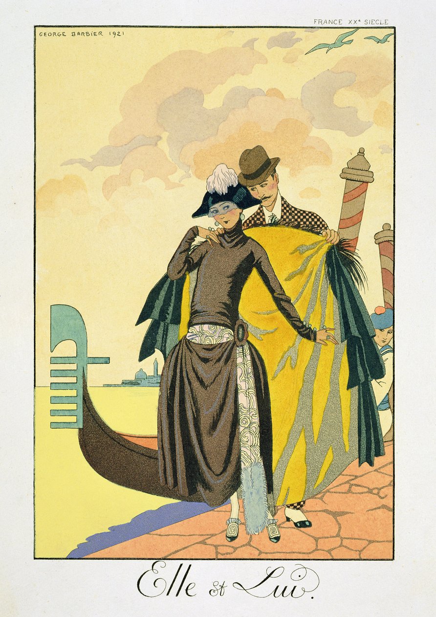 o ve O by Georges Barbier