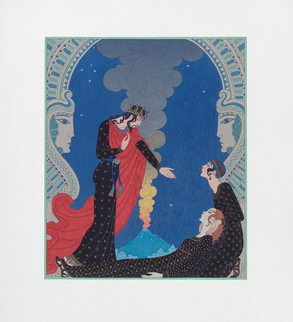 Empedokles, sözde Tanrı. Empedokles, Sözde Tanrı by Georges Barbier