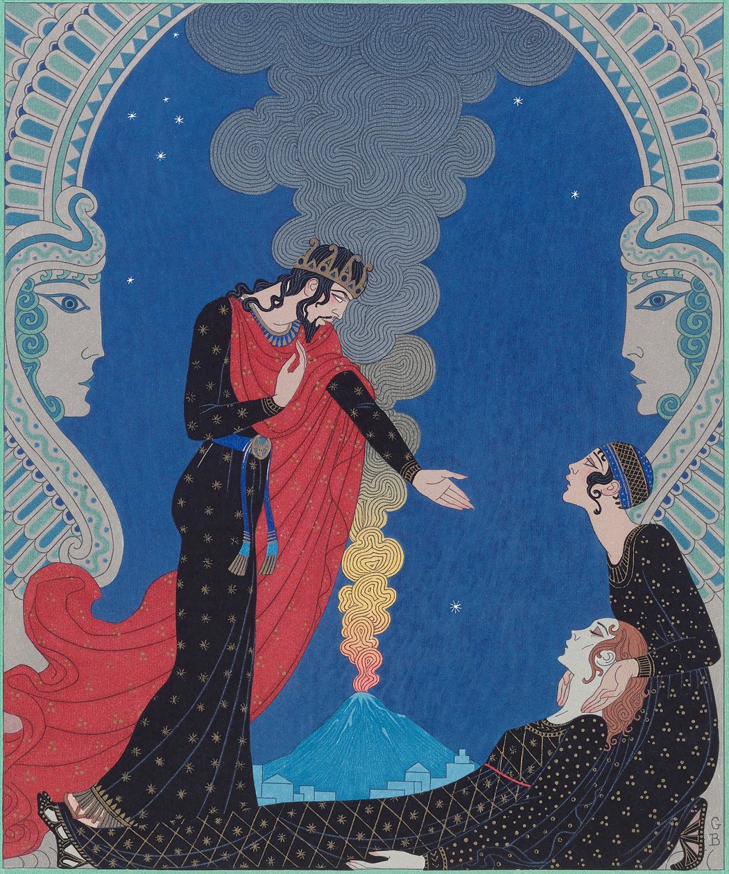 Empedokles, sözde Tanrı. Empedokles, Sözde Tanrı by Georges Barbier