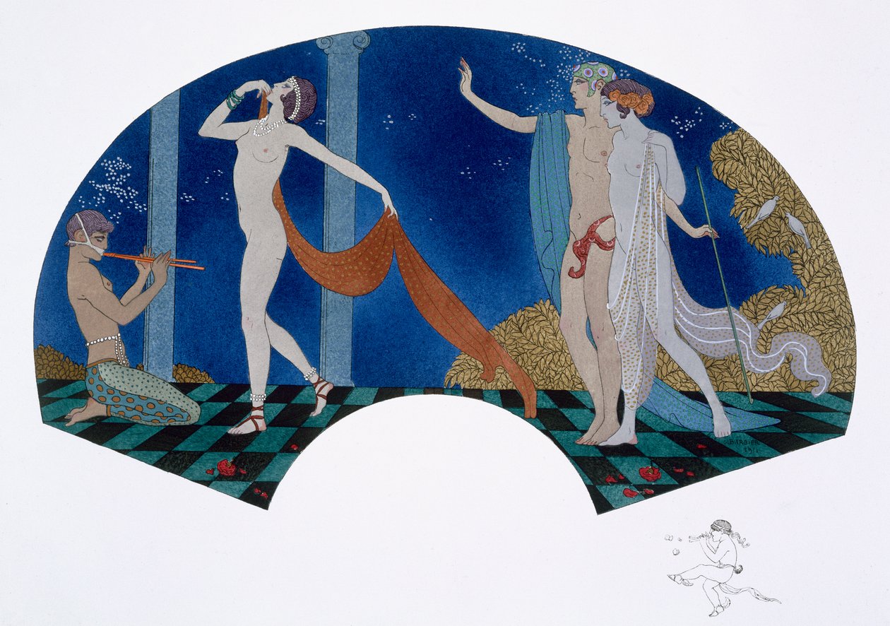 Fan tasarımı by Georges Barbier
