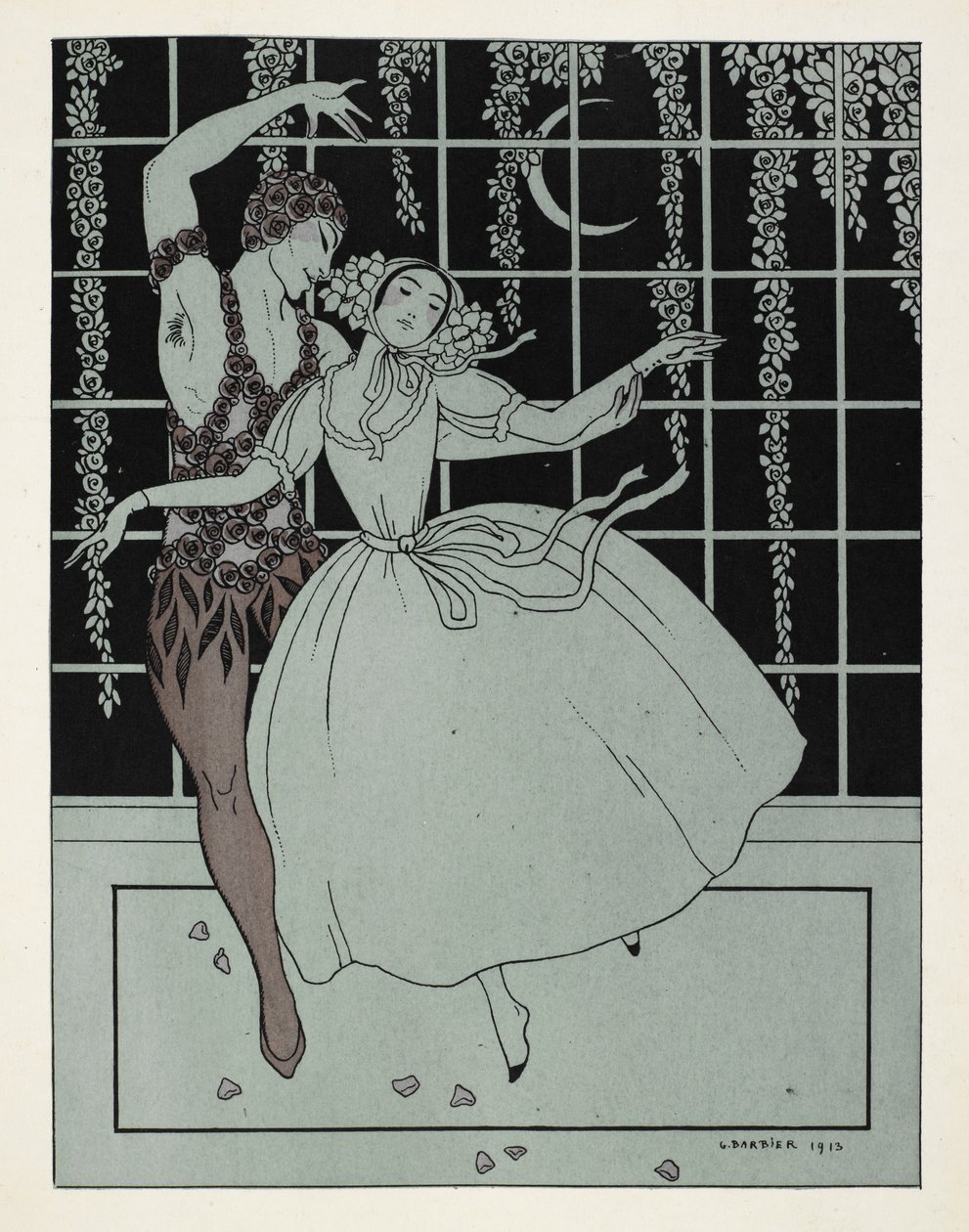 "Le Spectre de la Rose". Resim, adını Théophile Gautier