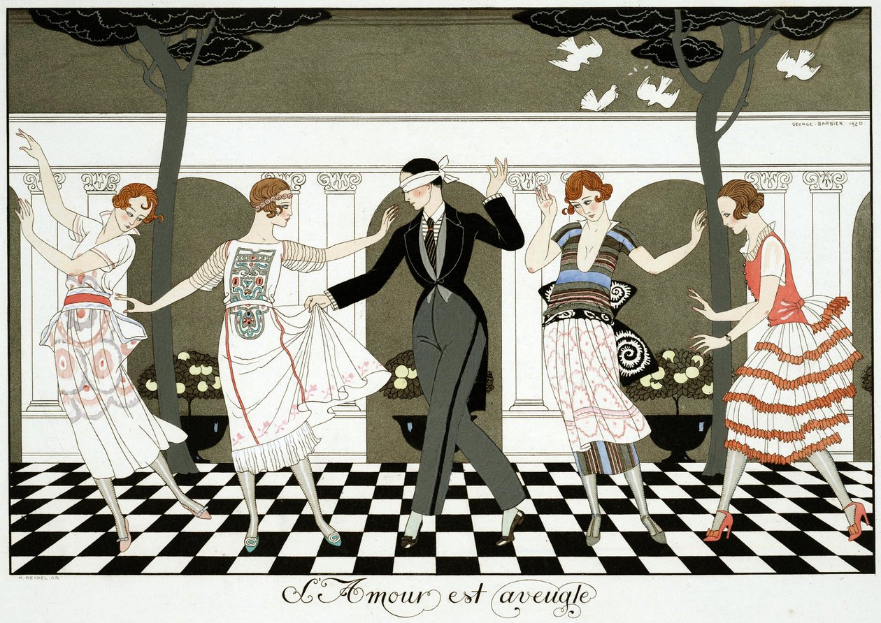Aşkın gözü kördür by Georges Barbier