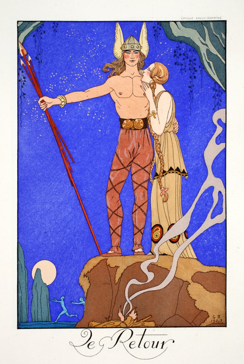 Geri dönüş by Georges Barbier