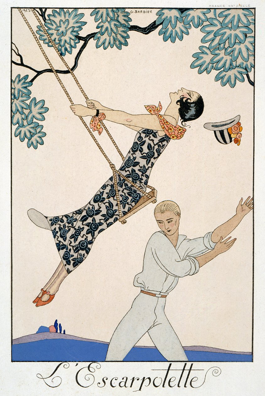 Salıncak by Georges Barbier