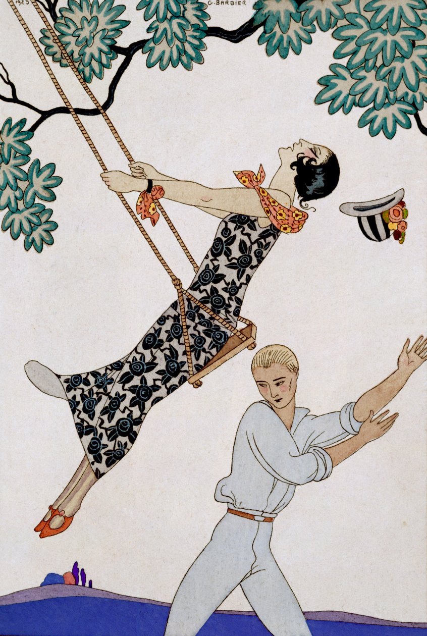 Salıncak by Georges Barbier