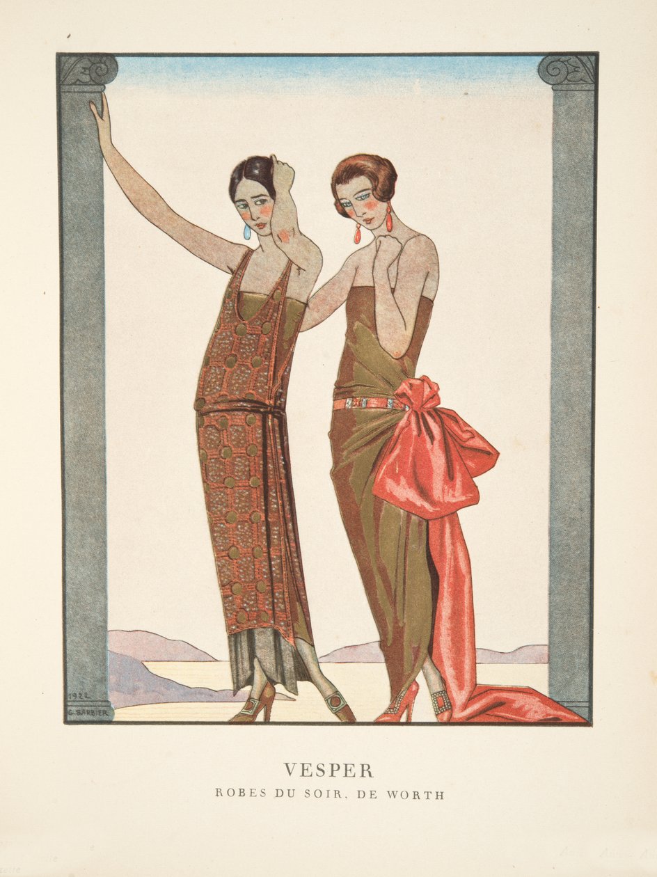 Vesper, Moda Tabak Koleksiyonundan by Georges Barbier