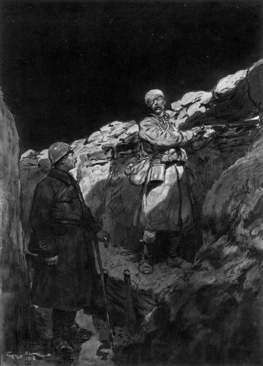 Bekçi, 1915, 1926 by Georges Bertin Scott