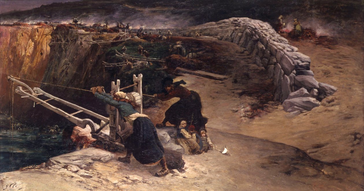 Kelp brülörleri by Georges Clairin