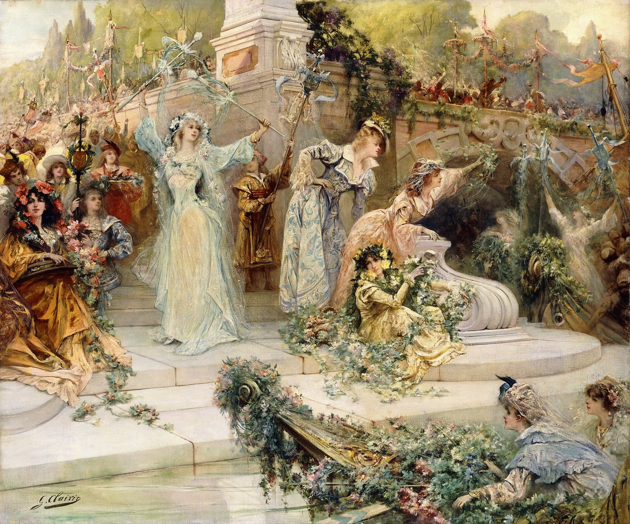 Festival, by Georges Clairin
