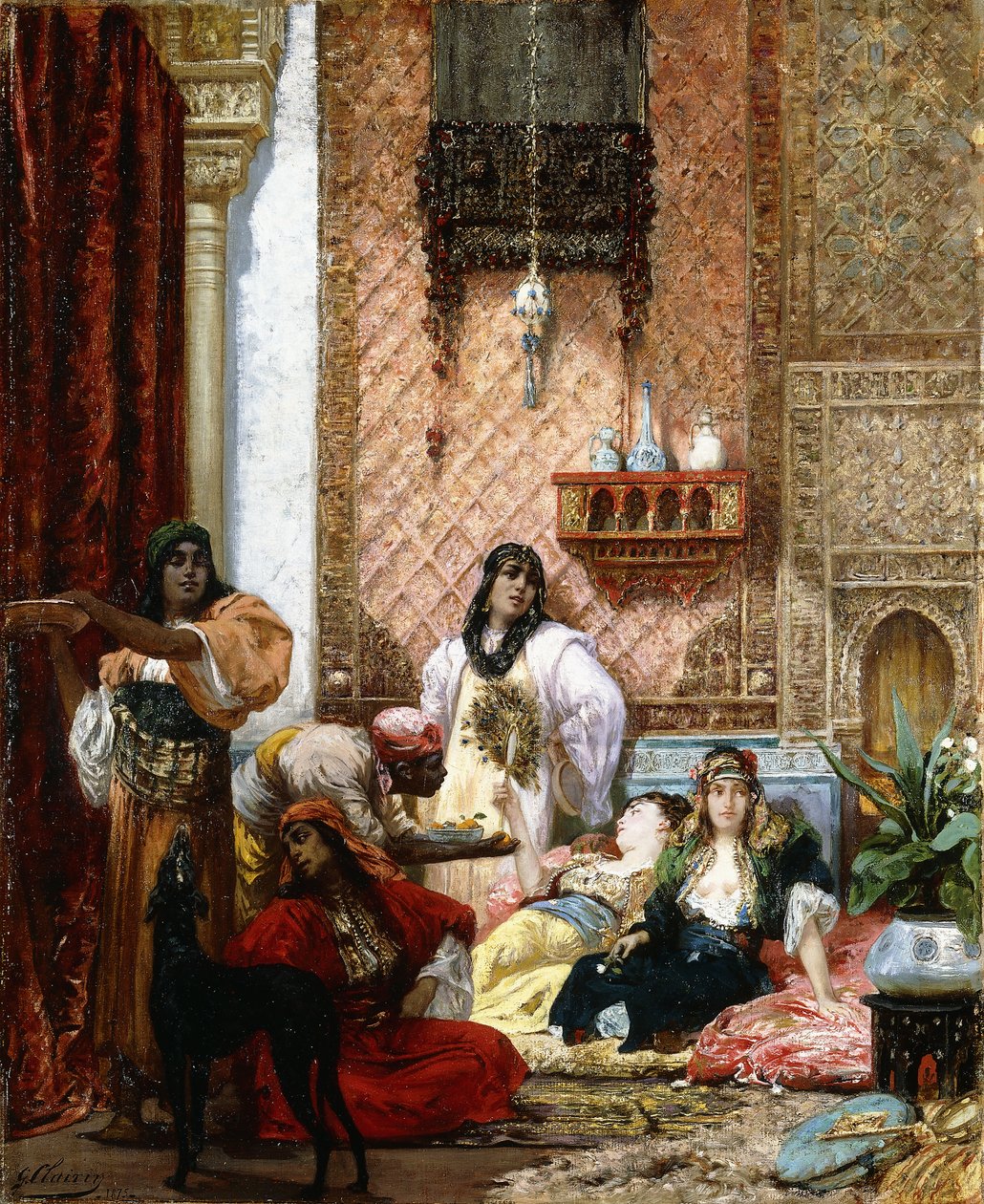 Sultanın Favorileri, 1875 by Georges Clairin
