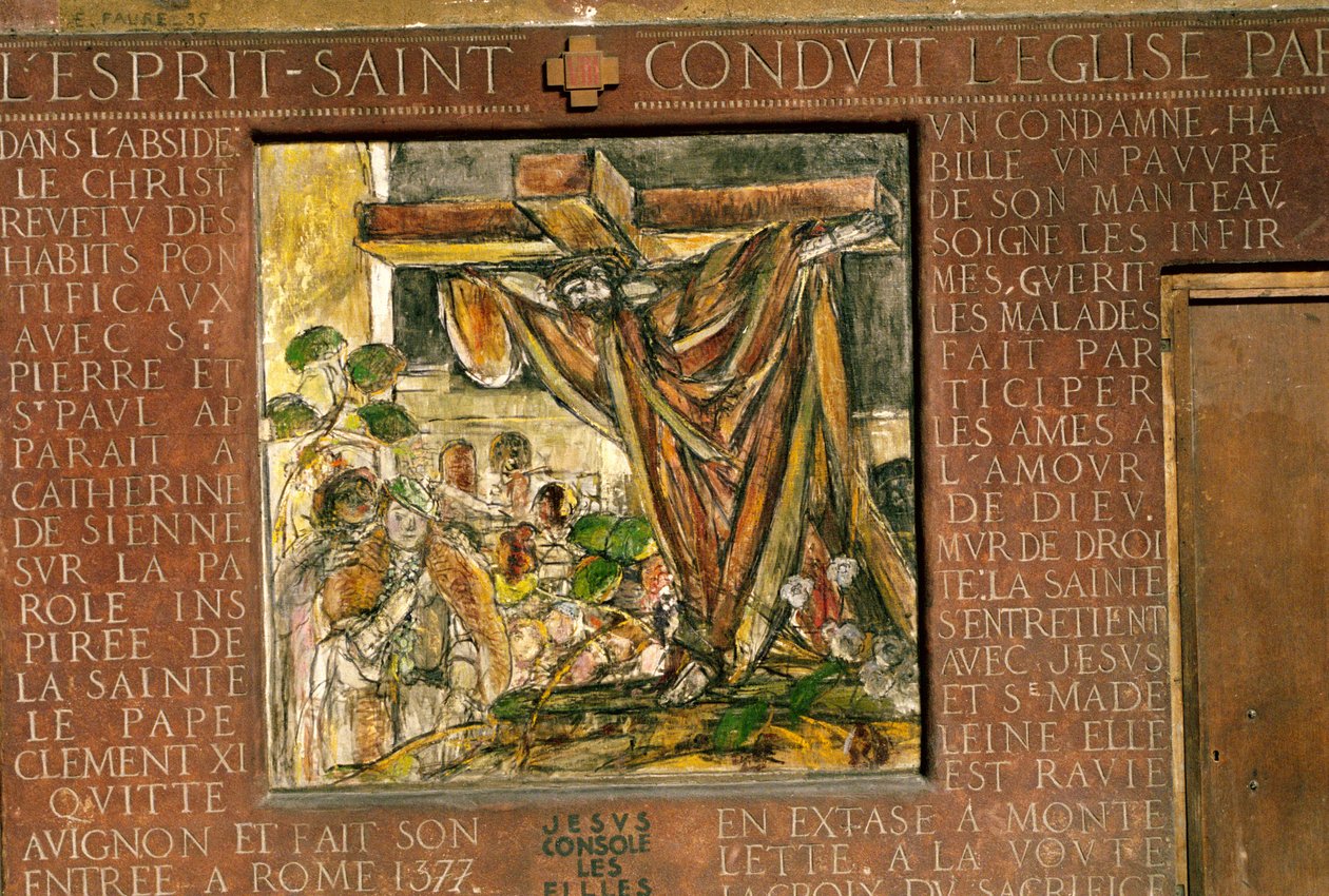 Calvary Yolunda İsa by Georges Desvallieres