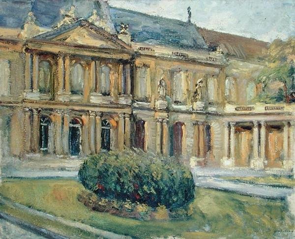 Hotel de Soubise, 1908 dolayları (tuval üzerine yağlı boya) by Georges Dufrenoy