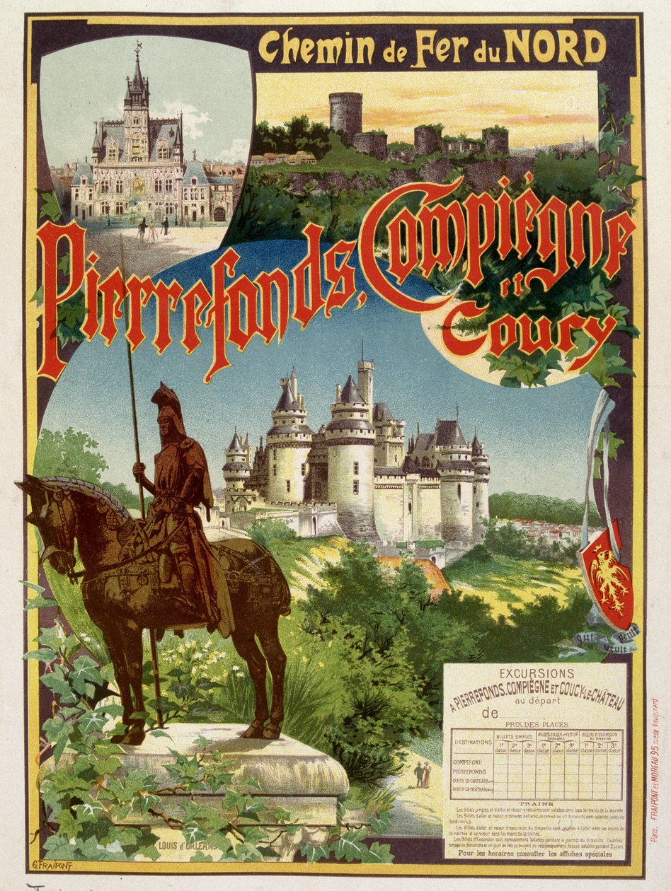 Pierrefonds, Compiègne ve Coury - Railways du Nord