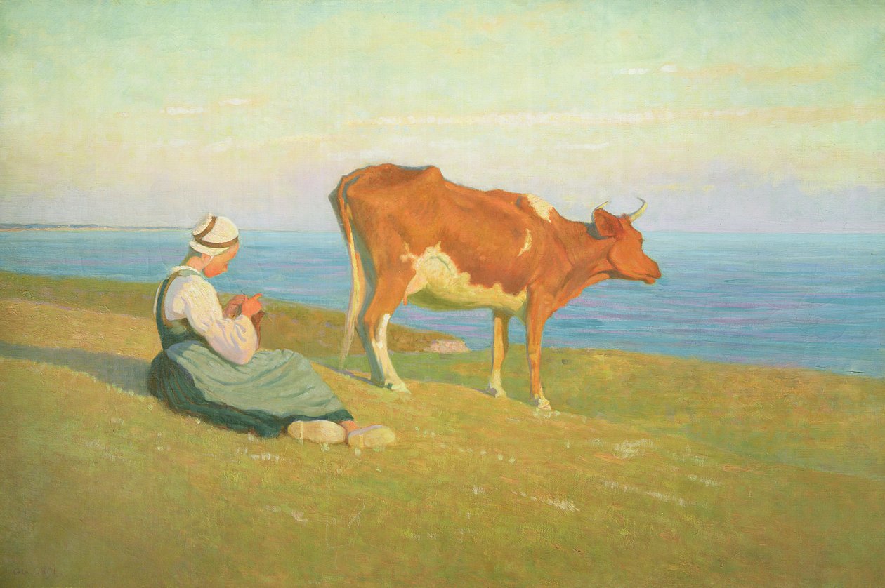 akşam, Brittany by Georges Gascoyne