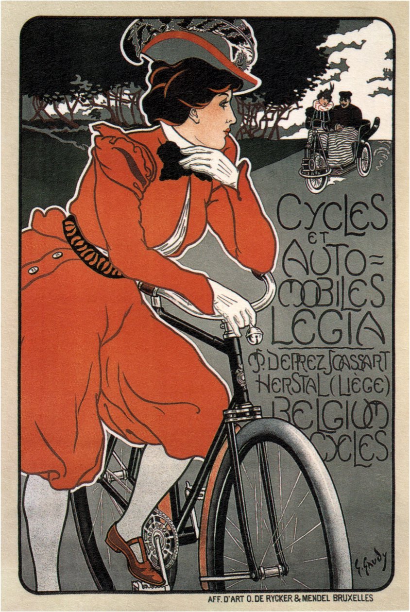 Döngüler Otomobiller Legia, 1898 by Georges Gaudy