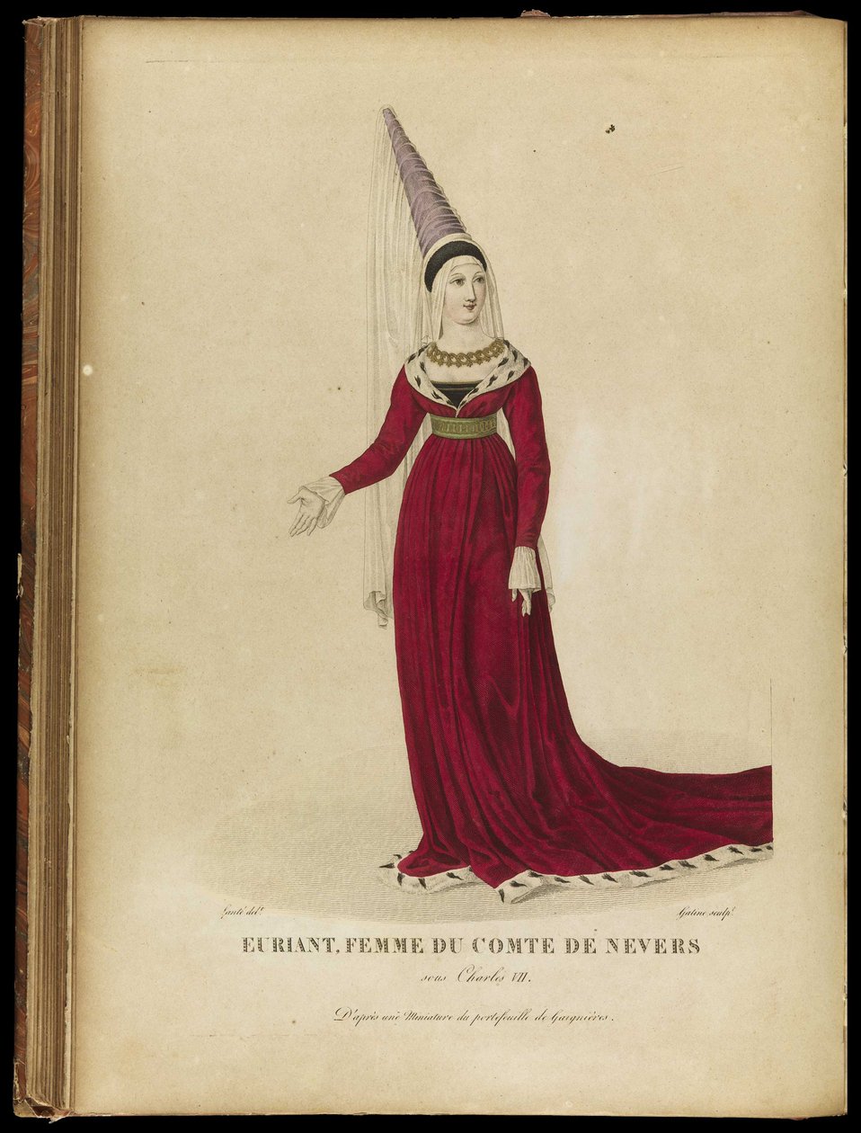 Euryanthe, 18. yüzyılın sonları. by Georges Jacques Gatine
