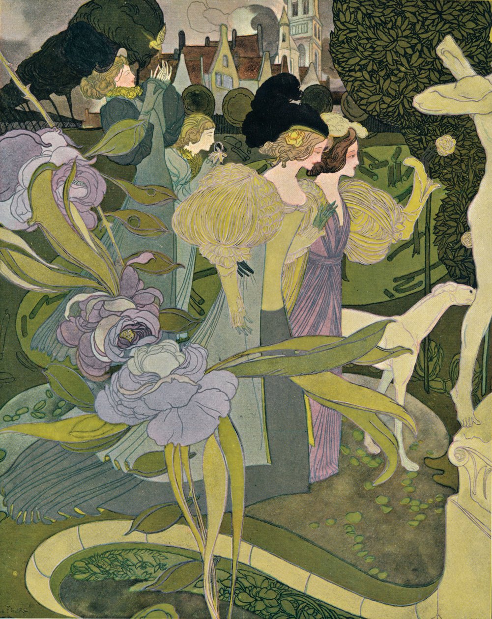 Armide Bahçeleri, c1888-1898, 1898 by Georges Joseph van Sluijters
