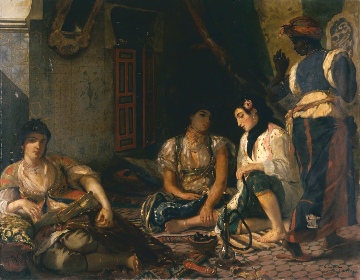 Cezayir sahnesi, Cezayirli kadınlar by Georges Jouve