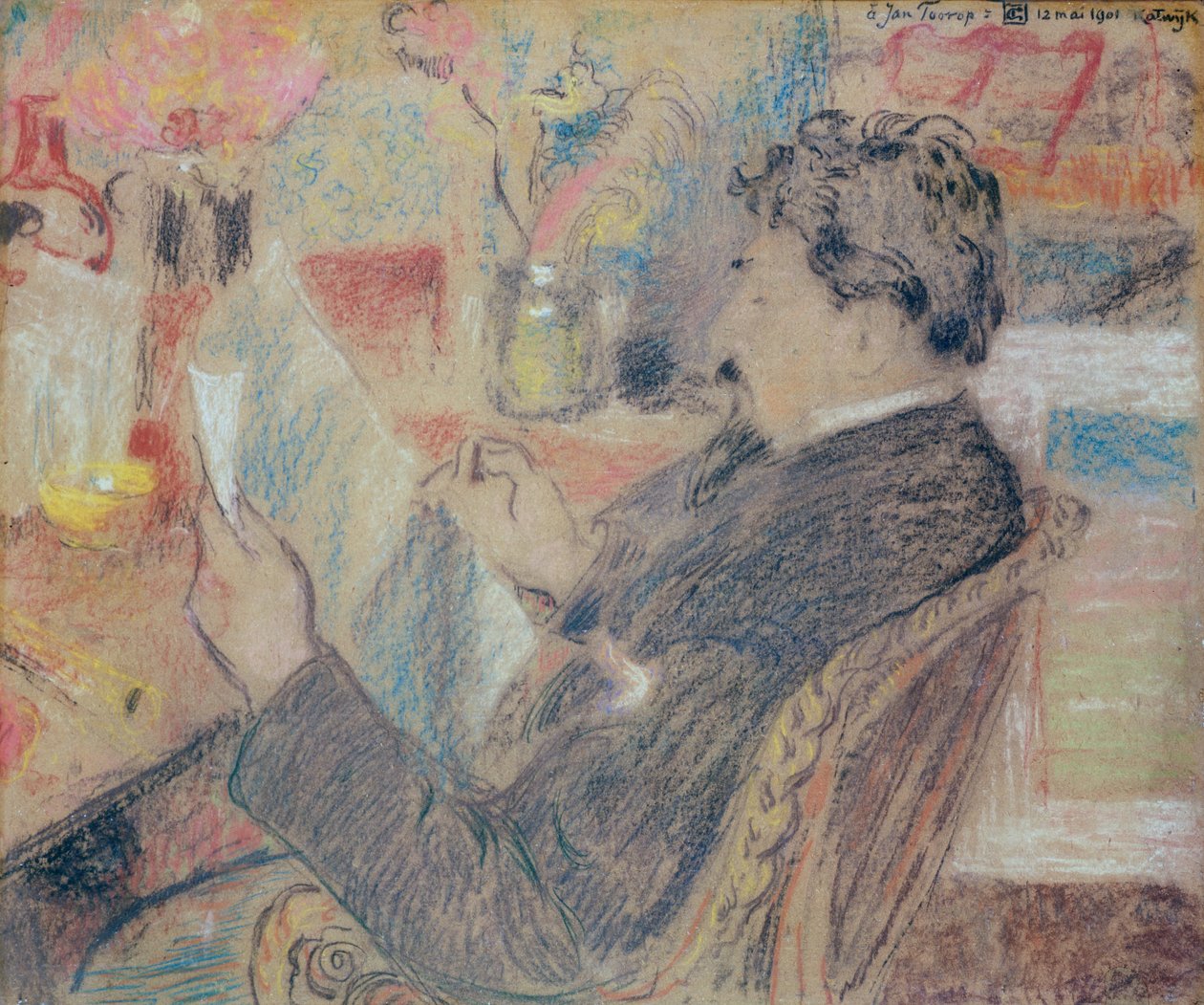 Bir Adamın Portresi, 1901 by Georges Lemmen