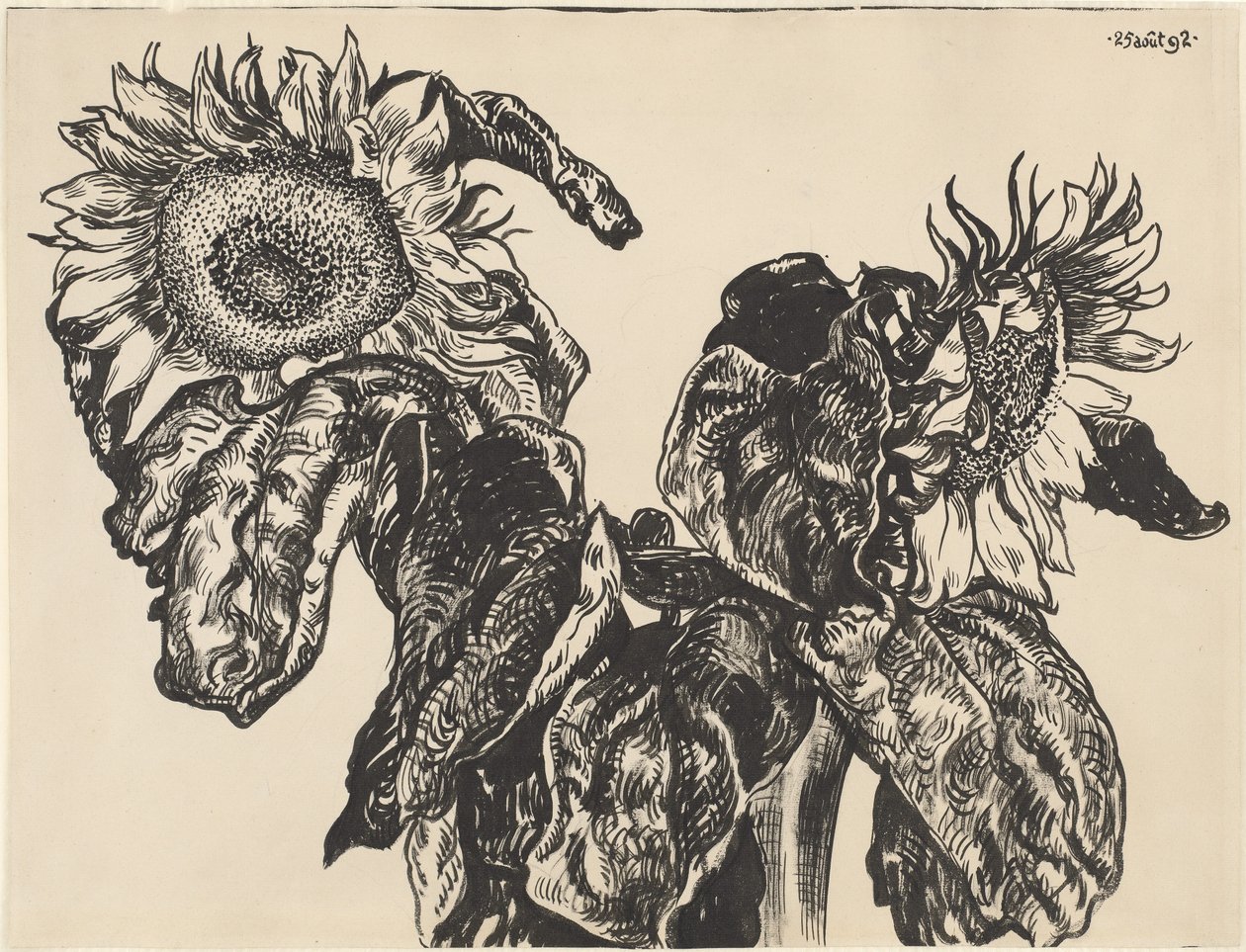 ayçiçekleri by Georges Lemmen