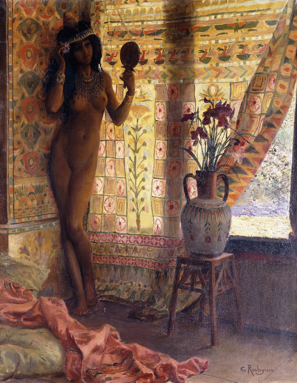 Ayna; Le Miroir, by Georges Marie Rochegrosse
