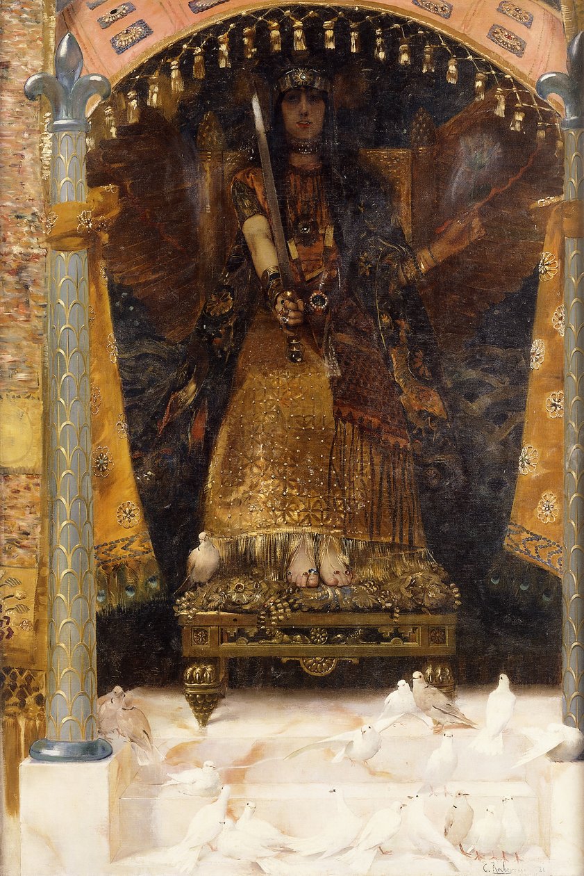 Savaş ve Barış, 1886 by Georges Marie Rochegrosse
