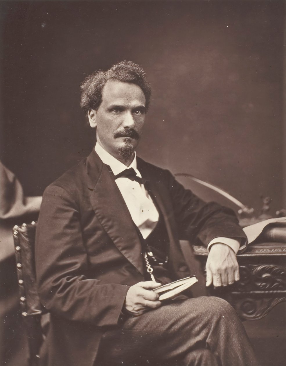 Henri-Victor de Rochefort-Luçay, [Fransız politikacı ve yazar], c. 1880. by Georges Melandri