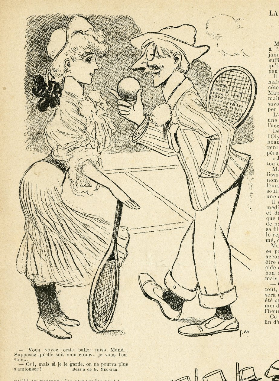 Georges Meunier'in (1869-1934) Le Rire'deki çizimi by Georges Meunier