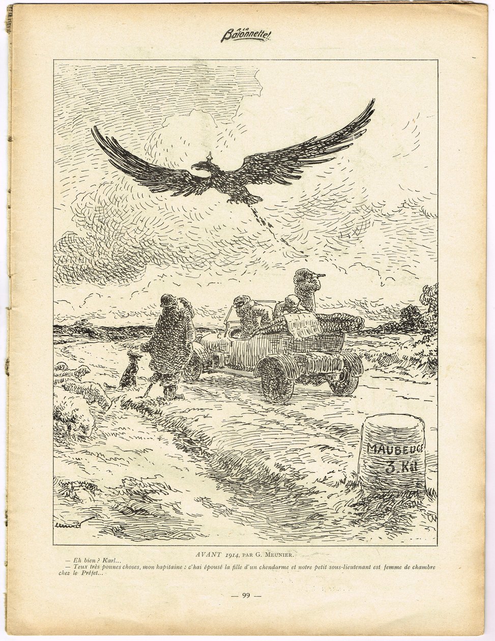 Süngü, Renklerde Hiciv by Georges Meunier