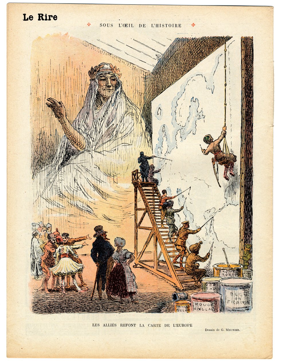 Kırmızı Kahkaha, Renklerde Hiciv by Georges Meunier