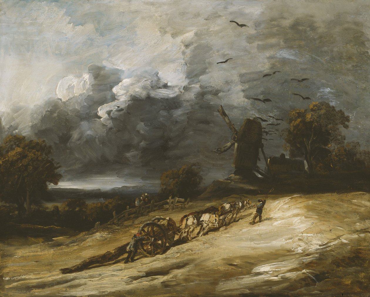 Fırtına, 1814-30 by Georges Michel