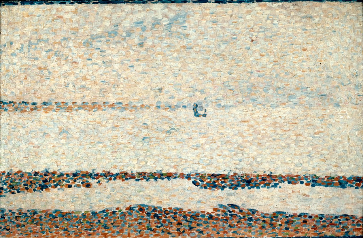 Gravelines Sahili, 1890 by Georges Pierre Seurat